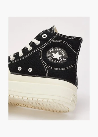 Чорні кеди чоловічі chuck taylor all-star construct black a05094c демісезон Converse