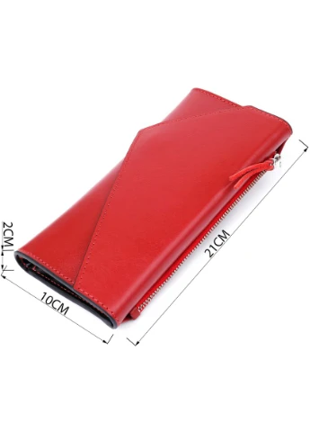 Жіночий місткий гаманець 11368 Grande Pelle (313860425)