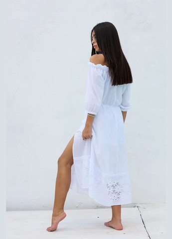 Белое повседневный, кэжуал платье Seventeen