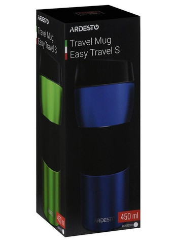 Термочашка Easy travel S 450 ml Red (AR2645STR) Ardesto (368585008)