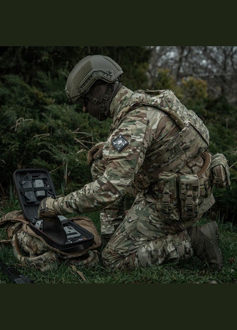 Нашивка Drones Zone PVC Black M-TAC (315047250)