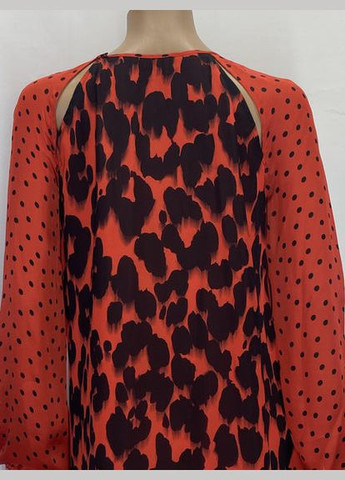 Красное праздничный платье Moschino леопардовый