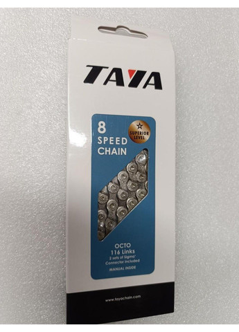 ЛанцюгTaya Octo 8 швидкостей сріблястий TAYA (362946575)