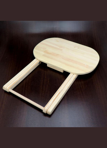 Столик розкладний з дерева Денмарк бланже (СУН-001301) No Brand (328960505)