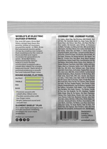 Струны 2591 Cobalt Flatwound 10-46 Regular Slinky Ernie Ball (398971459)