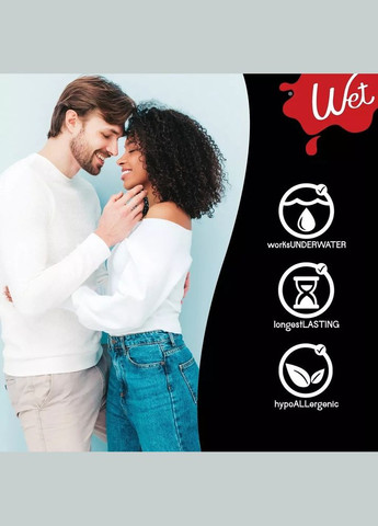 Лубрикант на силиконовой основе PLATINUM, 236 мл Wet (297397426)