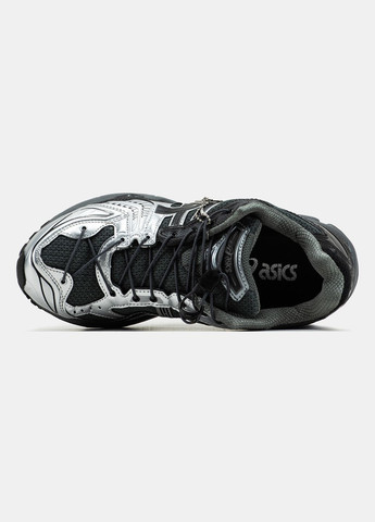 Чорні Осінні кросівки чоловічі asics gel-kayano 14 x unaffected black grey | асікс гель-каяно 14 чорні сірі No Brand
