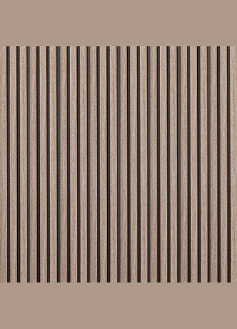 Рейка декоративна PS 2900х120х12мм Сіро-коричневий SW-00001744 Sticker Wall (341284026)