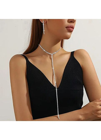 Біжутерія комплект Кольє-чокер та сережки No Brand (357256957)