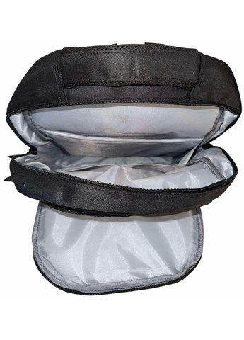 Рюкзак міський з трьома відділеннями 6239 чорний No Brand (368859141)