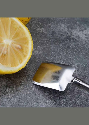 Многоразовая трубочка для коктейлей стальная, Серебро No Brand (305064664)