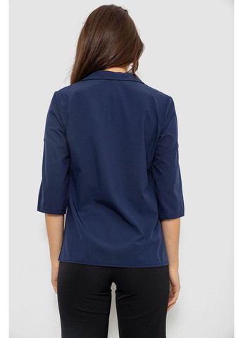 Комбінована блуза однотонна, 230r70-1 Ager