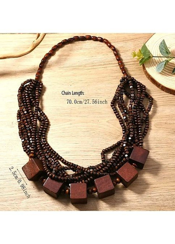 Кольє широке багатошарове No Brand (371133858)