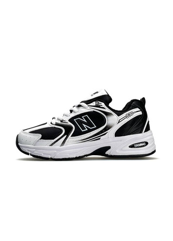 Кроссовки женские New Balance Black White No Brand 530 чёрные демисезоны (306711968)