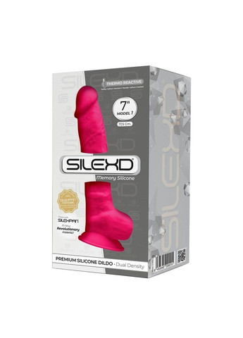 Фалоімітатор Johnny Pink діаметр 3,8см Silexd (316254096)