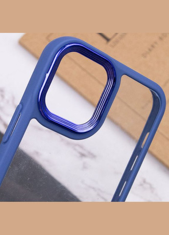 Чохол на Apple iPhone 12 Pro Max / для айфон 12 про макс з кольоровими бортами Epik (356097150)