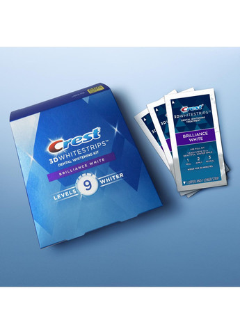 Набор для відбілювання зубів 3D Brilliance White 32 полоски Crest (280265815)