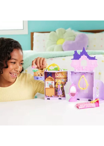 Игровой набор с мини-куклой Princess Башня Рапунцель (JDP61) Disney (362538592)