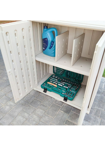 Пластиковая тумба с полкой 82х41х93см StickerWall-SW-00001543 IKI (370563897)