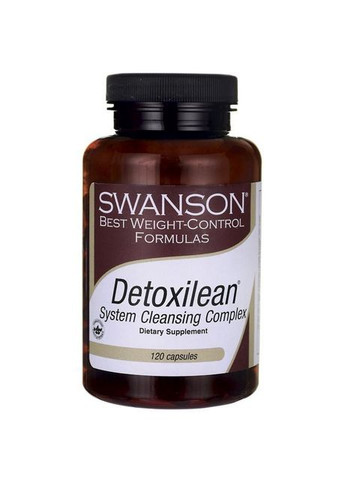 Поддержка детоксикации. Комплекс для очищения организма, Detoxilean, 120 желатиновых капсул. Swanson (366733801)