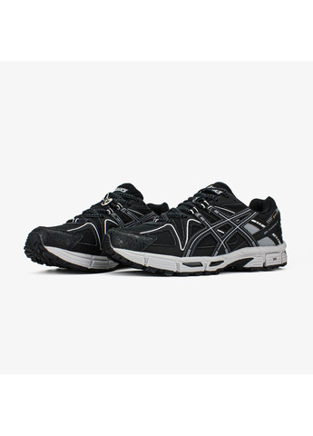 Черные всесезонные кроссовки мужские и женские asics gel-kahana 8 black white gore-tex | асикс гель-кахана 8 черные No Brand