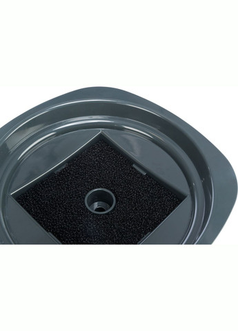 Поїлка-фонтан Flower білий/сірий пластик, 2 л, 18.5х13х18.5 см (4011905244464) Trixie (312483743)