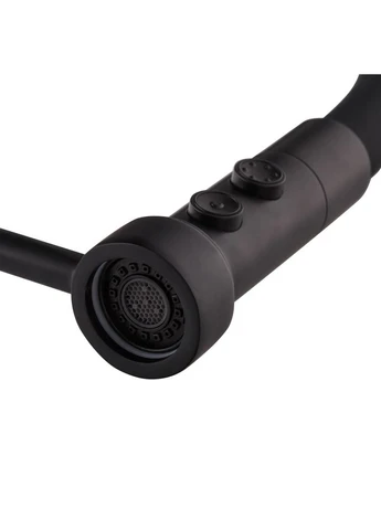 Смеситель для кухни Premium Summer 017 BLACK REFL.BLACK (MI6961) Mixxus (392918128)