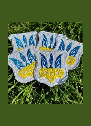 Шеврон патріотичний. Тризуб. Клейовий No Brand (336381931)