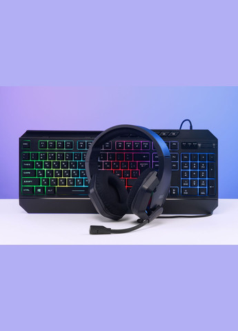 Клавиатура KG315 RGB USB Black Ukr 2E Gaming (314930299)