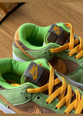 Цветные всесезонные кроссовки Vakko Nike Dunk Low Dusty Olive