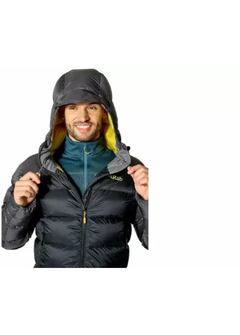 Черная демисезонная куртка neutrino pro hoody mns Rab