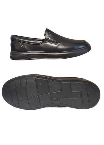 Черные повседневные туфли мужские Clubshoes без шнурков