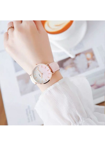 Стильные женские наручные часы, расцветка омбре "Оmbre" (розово-белый) China (366874521)