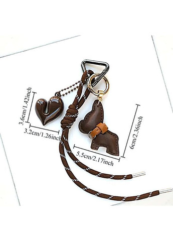 Брелок 3 подвески для телефона, ключей, сумки No Brand (366088567)