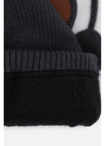 Комплект шапка-шарф для мальчика цвет темно-серый ЦБ-00286640 Yuki (368824319)