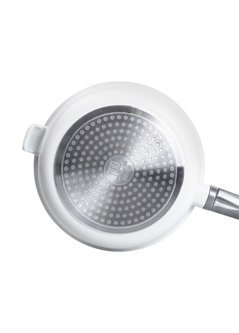 Сковорода универсальная Designed алюминиевая 24 см с антипригарным покрытием, белый MGC (322771179)