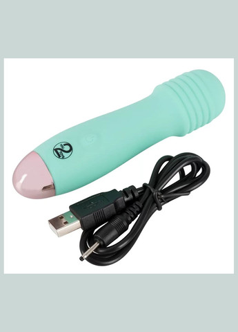 PREMIUM! Мінівібратор СИМПАТЯГА зі збільшеним і ребристим кінчиком Cuties (301909224)
