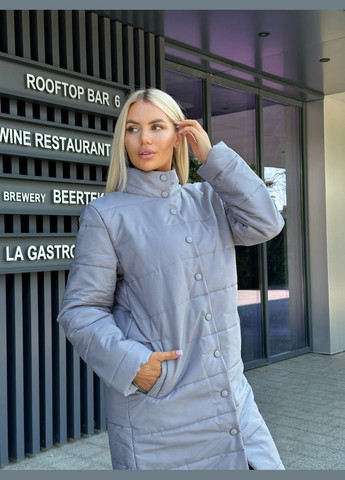 Куртка Подовжена Матова Плащівка Канада Відмінна Якість No Brand (317841248}