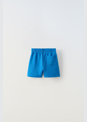 Голубой комплект детский (свитшот + шорты) 9000/667 голубой Zara
