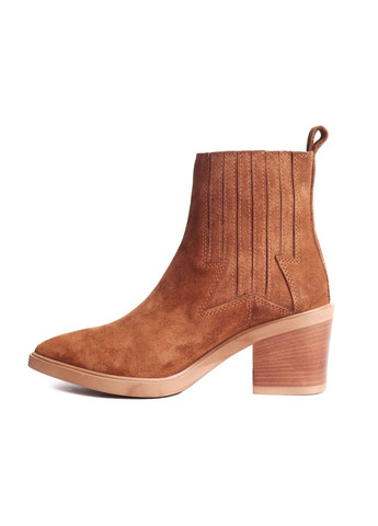 Світло-коричневі демісезонна замшеві ботильйони 4419 Alpino