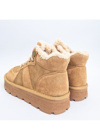 Зимние ботинки (р) рыжий замша 0-1-1-z-12-zm-059-1 Lifexpert