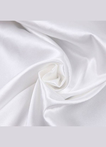 Женский атласный халат Невеста длинный с объемными рукавами и перьями Liton Халат (333712676)