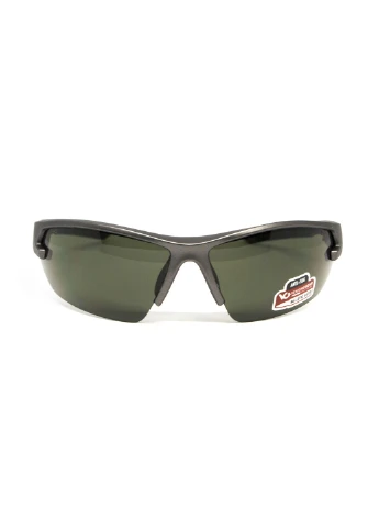 Защитные очки Semtex 2.0 Gun Metal (forest gray) Anti-Fog, чёрно-зелёные в оправе цвета "тёмный металлик" Venture Gear (375037263)