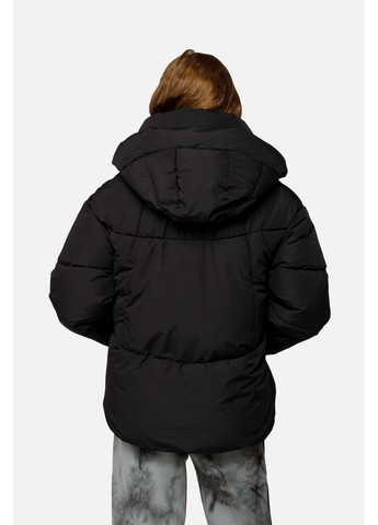 Черная зимняя куртка для девочки цвет черный cb-00255553 Yuki