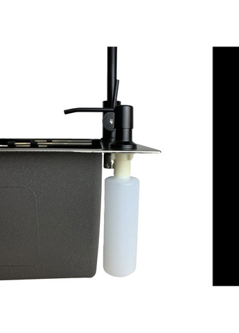 Комплект кухонної мийки KRP Schwarze - 5050HM PVD Kroner (336938174)