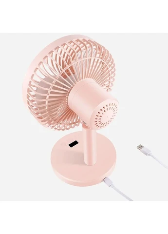 Портативний вентилятор Desktop small fan 01 Pink (1146684) [167298] Jile (399208498)