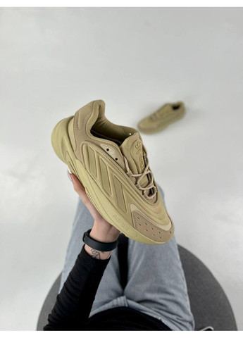 Бежеві Осінні кросівки чоловічі adidas ozelia savanna адідас озелія No Brand