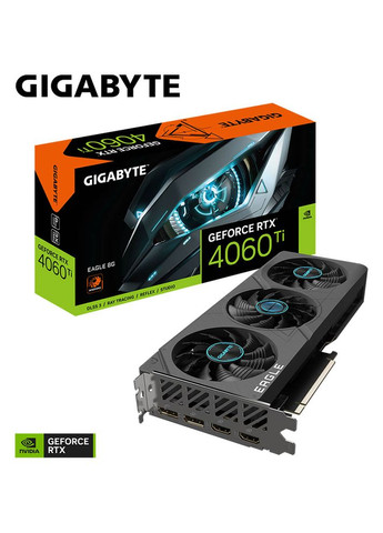 Відеокарта RTX4060TI 8GB GV-N406TEAGLE-8GD Gigabyte (324022104)