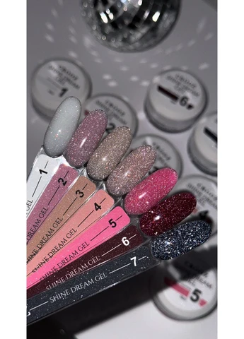 Гель для наращивания Shine Dream Gel №06, 15 мл Crooz (398338190)
