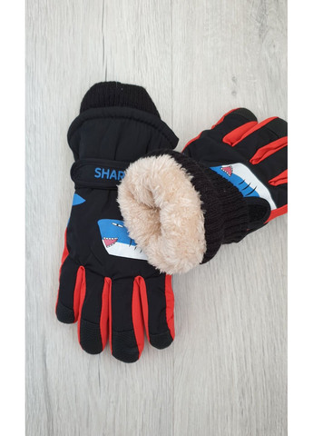 Балонові рукавиці на хутрі для хлопчиків і дівчаток 4-6 років No Brand (363057909)